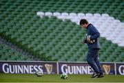 23 November 2012; Argentina head coach Santiago Phelan during the captain's run ahead of their side's Autumn International match against Ireland on Saturday. Argentina Rugby Squad Captain's Run, Aviva Stadium, Lansdowne Road, Dublin. Picture credit: Brian Lawless / SPORTSFILE