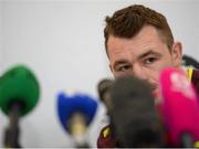 23 November 2012; Ireland's Cian Healy during a press conference ahead of their side's Autumn International match against Argentina on Saturday. Ireland Rugby Squad Press Conference, Aviva Stadium, Lansdowne Road, Dublin. Picture credit: Brian Lawless / SPORTSFILE