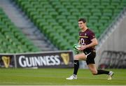 23 November 2012; Ireland's Jonathan Sexton during the captain's run ahead of their side's Autumn International match against Argentina on Saturday. Ireland Rugby Squad Captain's Run, Aviva Stadium, Lansdowne Road, Dublin. Picture credit: Brian Lawless / SPORTSFILE