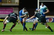 23 November 2012; Nathan White, Connacht, attempts to break through the Newport Gwent Dragons defence. Celtic League 2012/13, Round 9, Newport Gwent Dragons v Connacht, Rodney Parade, Newport, Wales. Picture credit: Ian Cook / SPORTSFILE