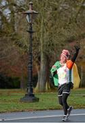 18 November 2012; Graham O'Reilly in action during the New York Dublin Marathon. The marathon was organised as a result of the cancellation of the official New York marathon due to the devastation caused by Hurricane Sandy. Phoenix Park, Dublin. Picture credit: Brian Lawless / SPORTSFILE