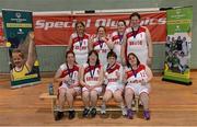 24 November 2012; Antrim Special Olympics Club who came 2nd in the Women's National Basketball Cup. 2012 Special Olympics Ireland Women's National Basketball Cup, Gormanston College, Co. Meath. Photo by Sportsfile