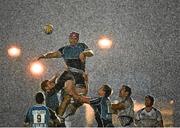 23 November 2012; Tim Swinson, Glasgow Warriors, takes possession in a lineout under heavy rain. Celtic League 2012/13, Round 9, Glasgow Warriors v Leinster, Scotstoun Stadium, Glasgow, Scotland. Picture credit: Stephen McCarthy / SPORTSFILE