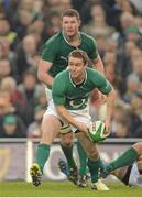 24 November 2012; Eoin Reddan, Ireland. Autumn International, Ireland v Argentina, Aviva Stadium, Lansdowne Road, Dublin. Picture credit: Brendan Moran / SPORTSFILE