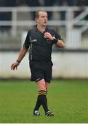 25 November 2012; Referee Eddie Kinsella. AIB Leinster GAA Football Senior Club Championship Semi-Final, Sarsfields, Kildare v Ballymun Kickhams, Dublin, St Conleth's Park, Newbridge, Co. Kildare. Picture credit: Barry Cregg / SPORTSFILE