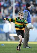 27 November 2012; Conor Kane, St Patrick’s Hollypark. Allianz Cumann na mBunscol Finals, St Oliver Plunkett Malahide v St Patrick’s Hollypark, Croke Park, Dublin. Some 1,200 players took part in the finals which were played at the GAA head quarters over the last two days. Picture credit: Brian Lawless / SPORTSFILE