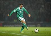 14 November 2012; Aaron Hughes, Northern Ireland. 2014 FIFA World Cup Qualifier Group F, Northern Ireland v Azerbaijan, Windsor Park, Belfast, Co. Antrim. Picture credit: Oliver McVeigh / SPORTSFILE