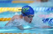 1 December 2012; Lydia Kehoe, New Ross, Co. Wexford, competing in the women's 100m individual medley. 2012 Irish Short Course National Championships, Lagan Valley Leisureplex, Lisburn, Co. Antrim. Picture credit: Oliver McVeigh / SPORTSFILE