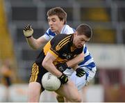 2 December 2012; Kieran O'Leary, Dr. Crokes, in action against David Limrick, Castlehaven. AIB Munster GAA Senior Football Club Championship Final, Castlehaven, Cork v Dr. Crokes, Kerry, Pairc Ui Chaoimh, Cork. Picture credit: Stephen McCarthy / SPORTSFILE