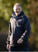 3 December 2012; Leinster head coach Joe Schmidt during squad training ahead of their side's Heineken Cup 2012/13 match against ASM Clermont Auvergne on Sunday. UCD, Belfield, Dublin. Picture credit: Stephen McCarthy / SPORTSFILE