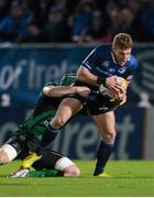 29 December 2012; Ian Madigan, Leinster, is tackled by Eoin McKeon, Connacht. Celtic League 2012/13, Round 12, Leinster v Connacht, RDS, Ballsbridge, Dublin. Photo by Sportsfile