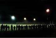 9 January 2013; A general view of supporters watching the start of the game. Bórd na Móna O'Byrne Cup, Group A, Longford v UCD, Emmet Park, Killoe, Co. Longford. Picture credit: David Maher / SPORTSFILE