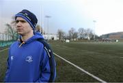 14 January 2013; Leinster's Eoin Reddan after a squad training session ahead of their Heineken Cup, Pool 5, Round 6, game against Exeter Chiefs on Saturday. Leinster Rugby Squad Training and Media Briefing, UCD, Belfield, Dublin. Picture credit: David Maher / SPORTSFILE