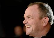 15 January 2013; Ulster head coach Mark Anscombe during a press conference ahead of their side's Heineken Cup, Pool 4, Round 6, game against Castres Olympique on Saturday. Ulster Rugby Squad Press Conference, Newforge Country Club, Belfast, Co. Antrim. Picture credit: Oliver McVeigh / SPORTSFILE