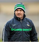 13 January 2013; Limerick manager Maurice Horan. McGrath Cup Quarter-Final, Limerick v Clare, Pairc na nGael, Foynes, Co. Limerick. Picture credit: Stephen McCarthy / SPORTSFILE