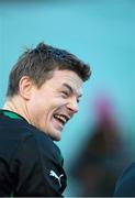 22 January 2013; Ireland's Brian O'Driscoll during squad training ahead of the Ireland Wofhounds match against the England Saxons on January 25th and the opening RBS Six Nations Rugby Championship match against Wales on February 2nd. Ireland Rugby Squad Training, Carton House, Maynooth, Co. Kildare. Picture credit: Brendan Moran / SPORTSFILE