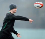 22 January 2013; Ireland's Jonathan Sexton during squad training ahead of the Ireland Wofhounds match against the England Saxons on January 25th and the opening RBS Six Nations Rugby Championship match against Wales on February 2nd. Ireland Rugby Squad Training, Carton House, Maynooth, Co. Kildare. Picture credit: Brendan Moran / SPORTSFILE