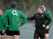 22 January 2013; Ireland's Darren Cave in action during squad training ahead of the Ireland Wofhounds match against the England Saxons on January 25th and the opening RBS Six Nations Rugby Championship match against Wales on February 2nd. Ireland Rugby Squad Training, Carton House, Maynooth, Co. Kildare. Picture credit: Brendan Moran / SPORTSFILE