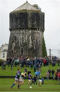 26 January 2013; Supporters watch the match in front of the water tower at Sean Treacy Park. McGrath Cup Final, Kerry v Tipperary, Sean Treacy Park, Tipperary Town, Co. Tipperary. Picture credit: Matt Browne / SPORTSFILE