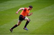 1 February 2013; Alex Cuthbert, Wales, during the captain's run ahead of their opening RBS Six Nations Rugby Championship match against Ireland on Saturday. Wales Rugby Squad Captain's Run, Millennium Stadium, Cardiff, Wales. Picture credit: Stephen McCarthy / SPORTSFILE