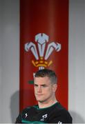 1 February 2013; Ireland captain Jamie Heaslip during a press conference ahead of their opening RBS Six Nations Rugby Championship match against Wales on Saturday. Ireland Rugby Press Conference, Millennium Stadium, Cardiff, Wales. Picture credit: Stephen McCarthy / SPORTSFILE