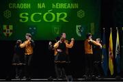 23 February 2013; The eventual winners Crosserlough GAA Club, Co Cavan, performing during the 'Set Dancing' competition in the All-Ireland Scór na nÓg Championship Finals 2013 . The Venue, Limavady Road, Derry. Picture credit: Ray McManus / SPORTSFILE