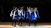 23 February 2013; The Maynooth GAA Club, Co Kildare, performing in the 'Figure Dancing' competition during the All-Ireland Scór na nÓg Championship Finals 2013. The Venue, Limavady Road, Derry. Picture credit: Ray McManus / SPORTSFILE