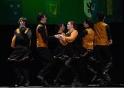 23 February 2013; The eventual winners Crosserlough GAA Club, Co Cavan, performing during the 'Set Dancing' competition in the All-Ireland Scór na nÓg Championship Finals 2013 . The Venue, Limavady Road, Derry. Picture credit: Ray McManus / SPORTSFILE