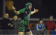 1 March 2013; Eoin McKeon, Connacht, celebrates after scoring his side's first try. Celtic League 2012/13, Round 17, Connacht v Zebre, The Sportsground, Galway. Picture credit: Diarmuid Greene / SPORTSFILE