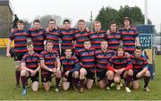 5 March 2013; The St Munchin's team. Munster Schools Senior Cup Semi-Final, Rockwell College v St Munchin's College, Clanwilliam RFC, Clanwilliam Park, Tipperary Town, Tipperary. Picture credit: Diarmuid Greene / SPORTSFILE