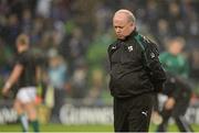 9 March 2013; Ireland head coach Declan Kidney. RBS Six Nations Rugby Championship, Ireland v France, Aviva Stadium, Lansdowne Road, Dublin. Picture credit: Brendan Moran / SPORTSFILE