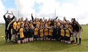 16 March 2013; The National University of Ireland, Maynooth players celebrate with the Giles Cup. Giles Cup Final, National University of Ireland, Maynooth, v Institute of Technology, Carlow, Waterford IT, Waterford. Picture credit: Matt Browne / SPORTSFILE