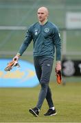 18 March 2013; Republic of Ireland's Conor Sammon  during squad training ahead of their side's 2014 FIFA World Cup, Group C, qualifier match against Sweden on Friday. Republic of Ireland Squad Training, Gannon Park, Malahide, Co. Dublin. Picture credit: David Maher / SPORTSFILE