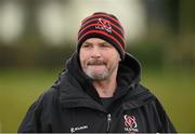 20 March 2013; Ulster head coach Mark Anscombe during squad training ahead of their side's Celtic League match against Edinburgh on Friday. Ulster Rugby Squad Training, Queens University Sports centre, Belfast, Co. Antrm. Picture credit: Oliver McVeigh / SPORTSFILE