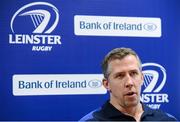 21 March 2013; Leinster team manager Guy Easterby during a press conference ahead of their Celtic League 2012/13, Round 18, game against Glasgow Warriors on Saturday. Leinster Rugby Squad Press Conference, Leinster Rugby, UCD, Belfield, Dublin. Picture credit: Ray McManus / SPORTSFILE