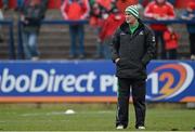23 March 2013; Connacht head coach Eric Elwood. Celtic League 2012/13, Round 18, Munster v Connacht, Musgrave Park, Cork. Picture credit: Diarmuid Greene / SPORTSFILE