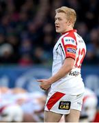 30 March 2013; Stuart Olding, Ulster. Celtic League 2012/13, Round 19, Leinster v Ulster, RDS, Ballsbridge, Dublin. Photo by Sportsfile