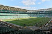 6 April 2013; A general view of Twickenham Stadium. Heineken Cup Quarter-Final 2012/13, Saracens v Ulster, Twickenham Stadium, Twickenham, London, England. Picture credit: Brendan Moran / SPORTSFILE