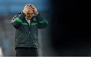 6 April 2013; Limerick manager John Allen reacts during the game. Allianz Hurling League, Division 1B Play-Off, Dublin v Limerick, Semple Stadium, Thurles, Co. Tipperary. Picture credit: Diarmuid Greene / SPORTSFILE