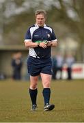 7 April 2013; Referee Des McEnery before the game. TESCO HomeGrown Ladies National Football League, Division 2, Round 7, Dublin v Mayo, Naomh Mearnóg, Portmarnock, Co. Dublin. Picture credit: Barry Cregg / SPORTSFILE