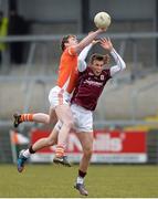 7 April 2013; Paul Conroy, Galway, in action against Kieran Toner, Armagh. Allianz Football League, Division 2, Armagh v Galway, Athletic Grounds, Armagh. Photo by Sportsfile
