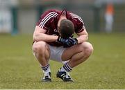 7 April 2013; A dejected Keith Kelly, Galway, after the game. Allianz Football League, Division 2, Armagh v Galway, Athletic Grounds, Armagh. Photo by Sportsfile