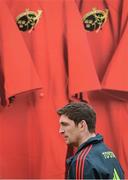 9 April 2013; Munster's James Downey during a press conference ahead of their Celtic League game against Leinster on Saturday. Munster Rugby Press Conference, University of Limerick, Limerick. Picture credit: Diarmuid Greene / SPORTSFILE