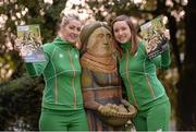 10 April 2013; Athletes Anita Fitzgibbon, left, and Claire Bergin in attendance at the European Athletics Team Championships 1st League launch. County Hall, Swords, Co. Dublin. Photo by Sportsfile