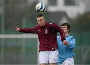 10 April 2013; Chris Hogan, CBS Sexton Street, in action against Gary Armstrong, Summerhill College. UMBRO FAI Schools Dr. Tony O’Neill Senior All-Ireland Cup Final, Summerhill College, Sligo v CBS Sexton Street, Limerick, Home Farm FC, Whitehall, Dublin. Picture credit: Brian Lawless / SPORTSFILE