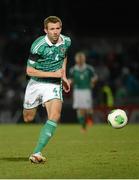 26 March 2013; Gareth McAuley, Northern Ireland. 2014 FIFA World Cup Qualifier, Group F, Northern Ireland v Israel, Windsor Park, Belfast, Co. Antrim. Picture credit: Oliver McVeigh / SPORTSFILE