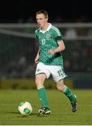 26 March 2013; Shane Ferguson, Northern Ireland. 2014 FIFA World Cup Qualifier, Group F, Northern Ireland v Israel, Windsor Park, Belfast, Co. Antrim. Picture credit: Oliver McVeigh / SPORTSFILE