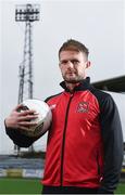 31 October 2017; Dane Massey of Dundalk during an Irish Daily Mail FAI Senior Cup Final Media Day for Dundalk FC at Oriel Park in Dundalk, Co Louth. Photo by Oliver McVeigh/Sportsfile