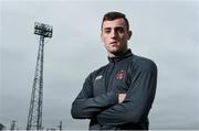 31 October 2017; Dylan Connolly of Dundalk during an Irish Daily Mail FAI Senior Cup Final Media Day for Dundalk FC at Oriel Park in Dundalk, Co Louth. Photo by Oliver McVeigh/Sportsfile