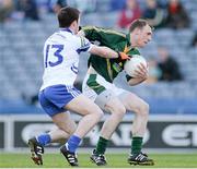 27 April 2013; Caolan Young, Meath, in action against Christopher McGuinness, Monaghan. Allianz Football League Division 3 Final, Meath v Monaghan, Croke Park, Dublin. Picture credit: Oliver McVeigh / SPORTSFILE